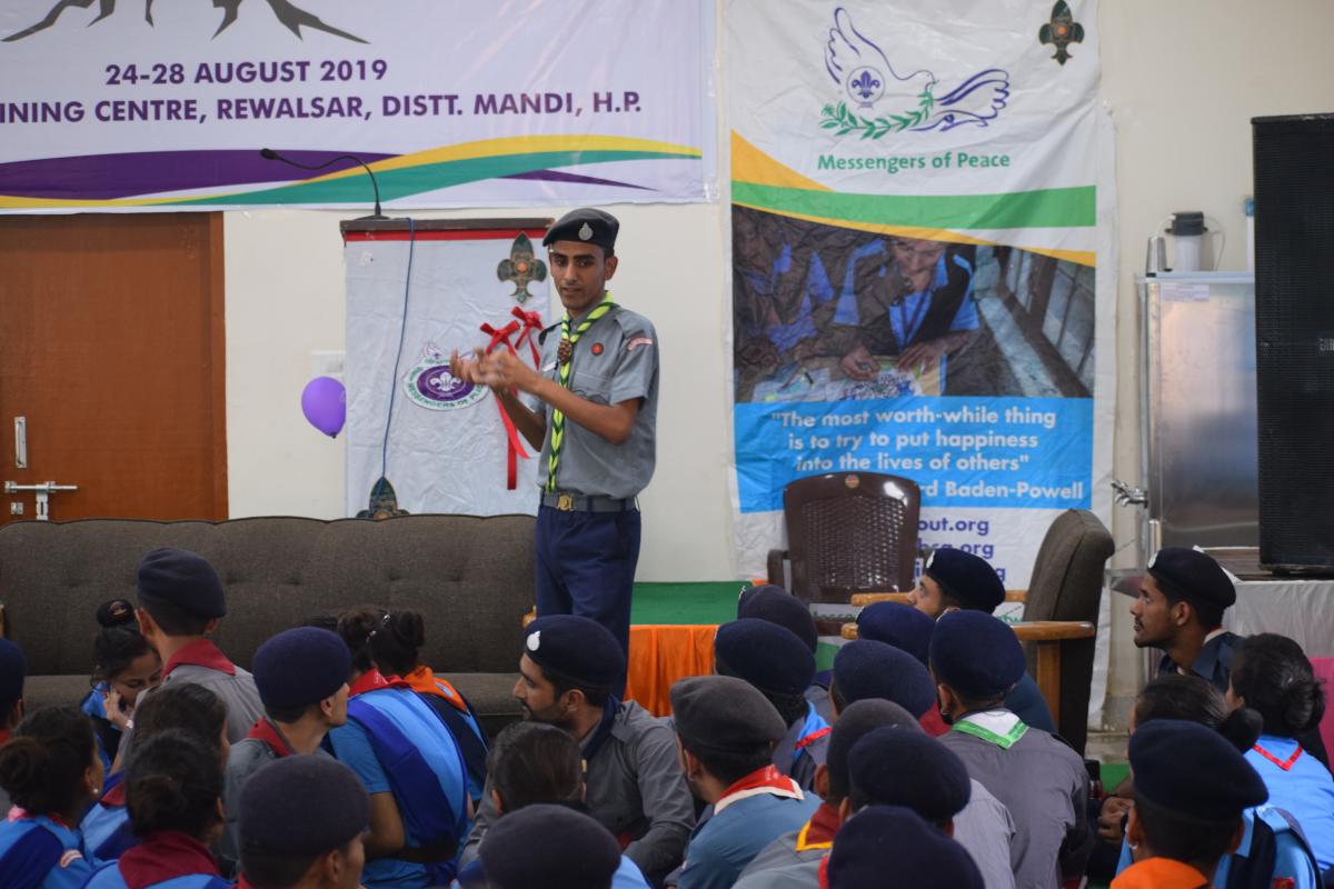 State Youth Forum of Bharat Scouts and Guides Himachal Pradesh.