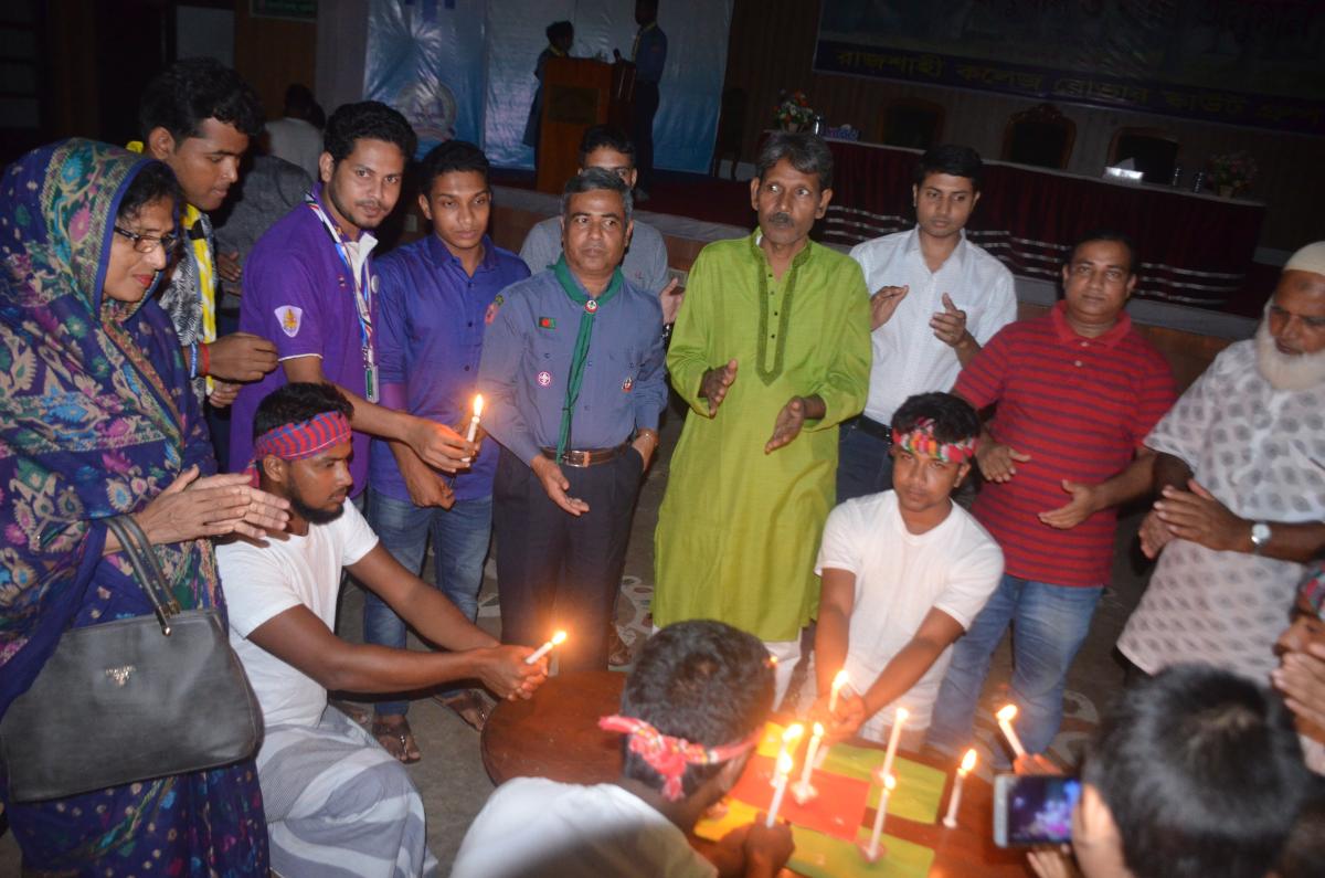 PERKHEMAHAN UJIAN PRA PENTARAFAN PENGAKAP RAJA NEGERI JOHOR 2015