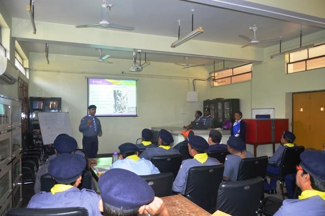 MoP Promotional activities at Basic Course for Scout Master & Guide Captains at DAV School Durgapur West Bengal