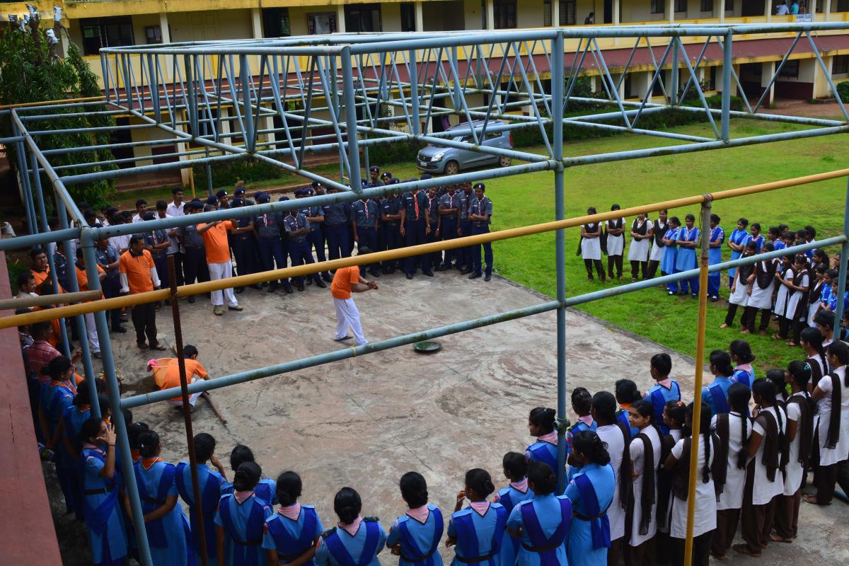 Disaster Management Training Program @ Vivekananda College Puttur