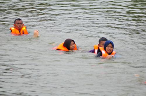 Water Confident at Kuala Lumpur International Scout Jamboree 2016