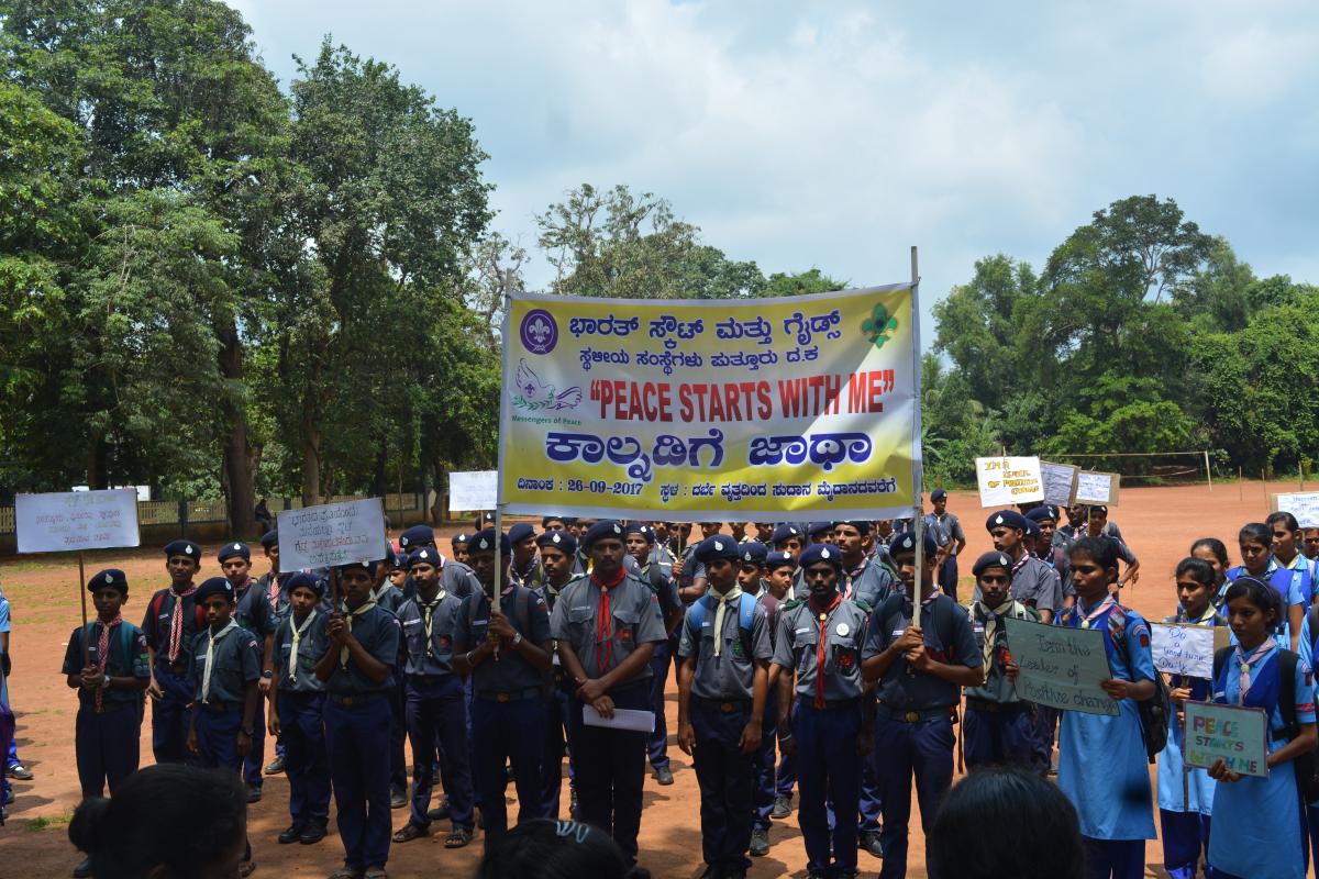 Peace rally