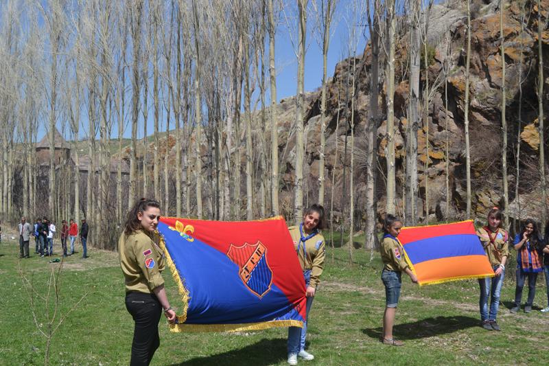 Մարտունու սկաուտները տոնում են հայ սկաուտի օրը