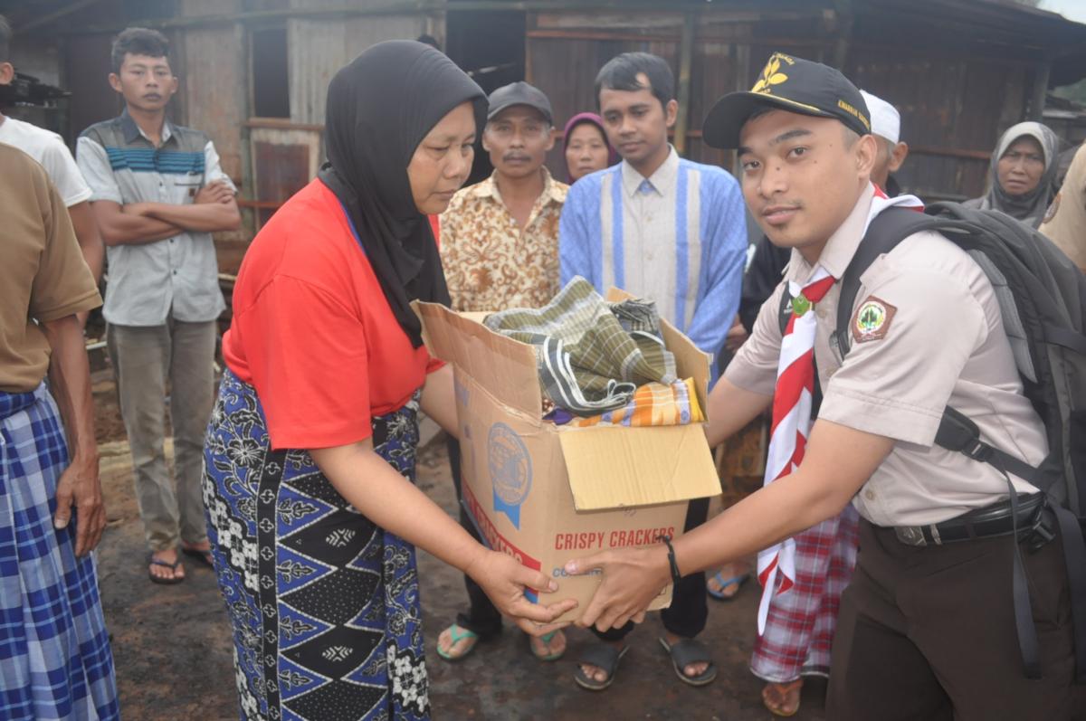 Bakti Sosial Korban Kebakarann