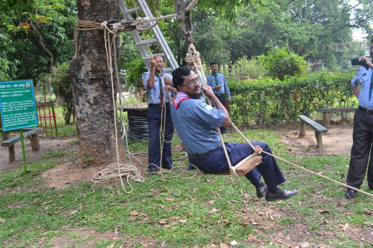 Local Response to Natural Disaster Through Scouts