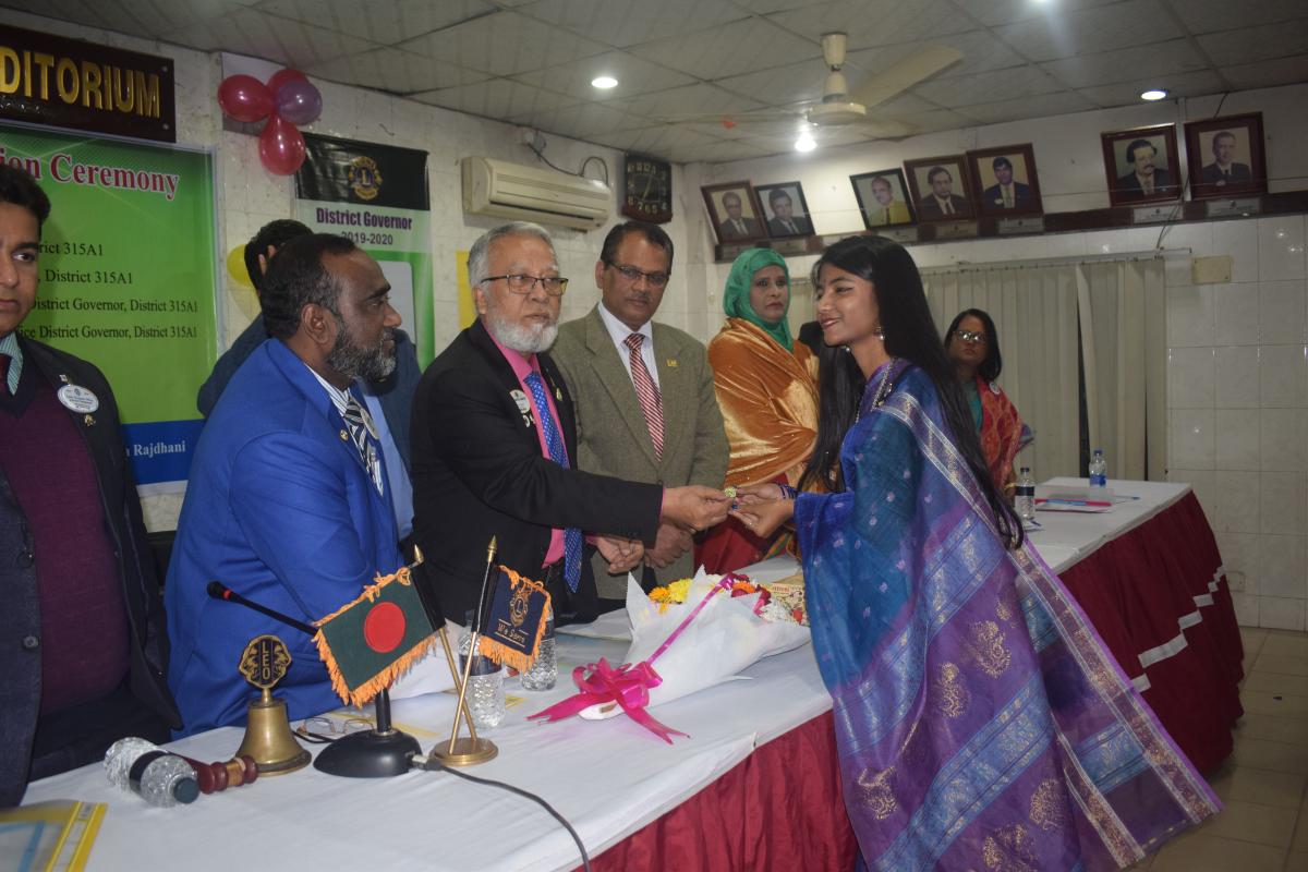 joint installation and charter presentation ceremony 