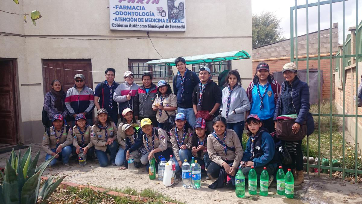 "UN ÁRBOL, UN PULMÓN PARA EL CENTRO DE SALUD"