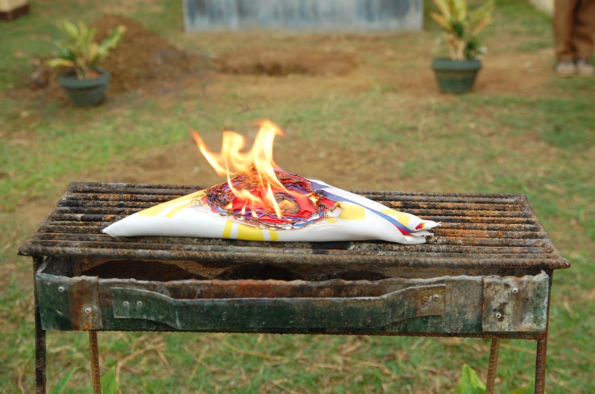 Retirement of Philippine Flag 