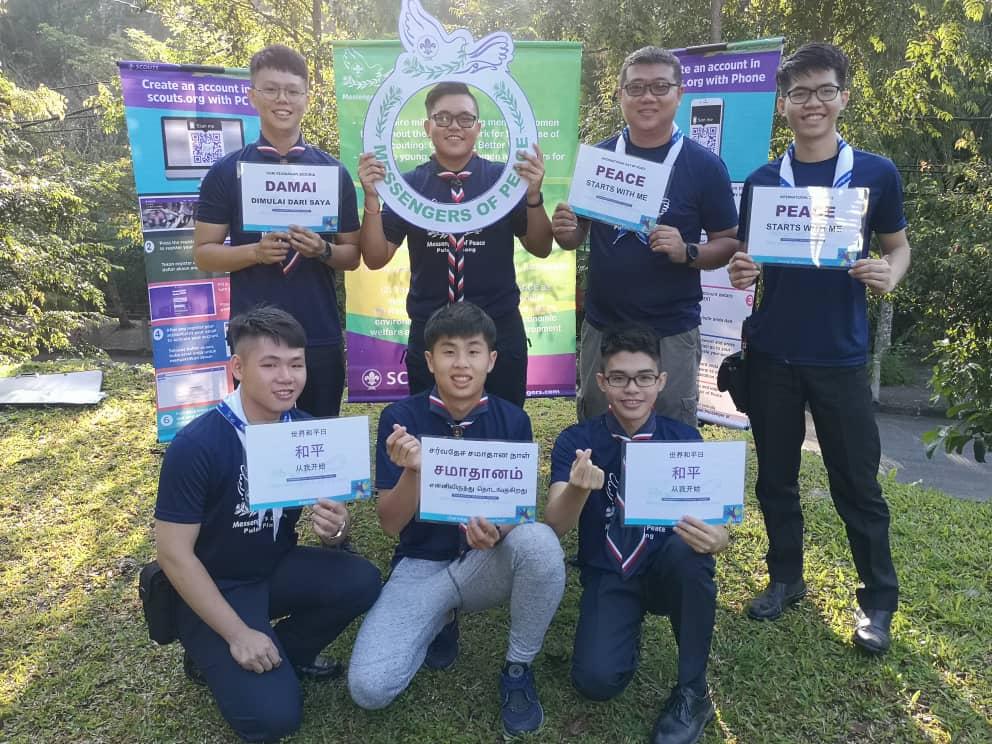 Tugas sebagai seorang koordinator Messengers of Peace sepanjang hari 