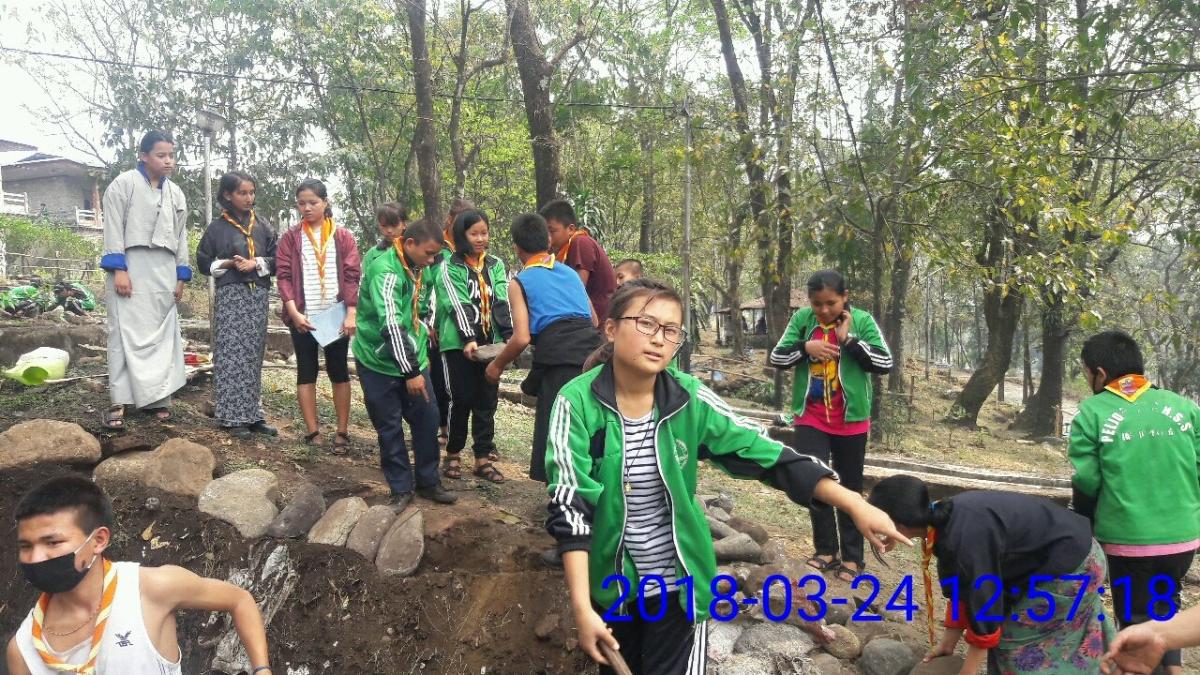 Nazhoen Scouts at Work for the Change of Others