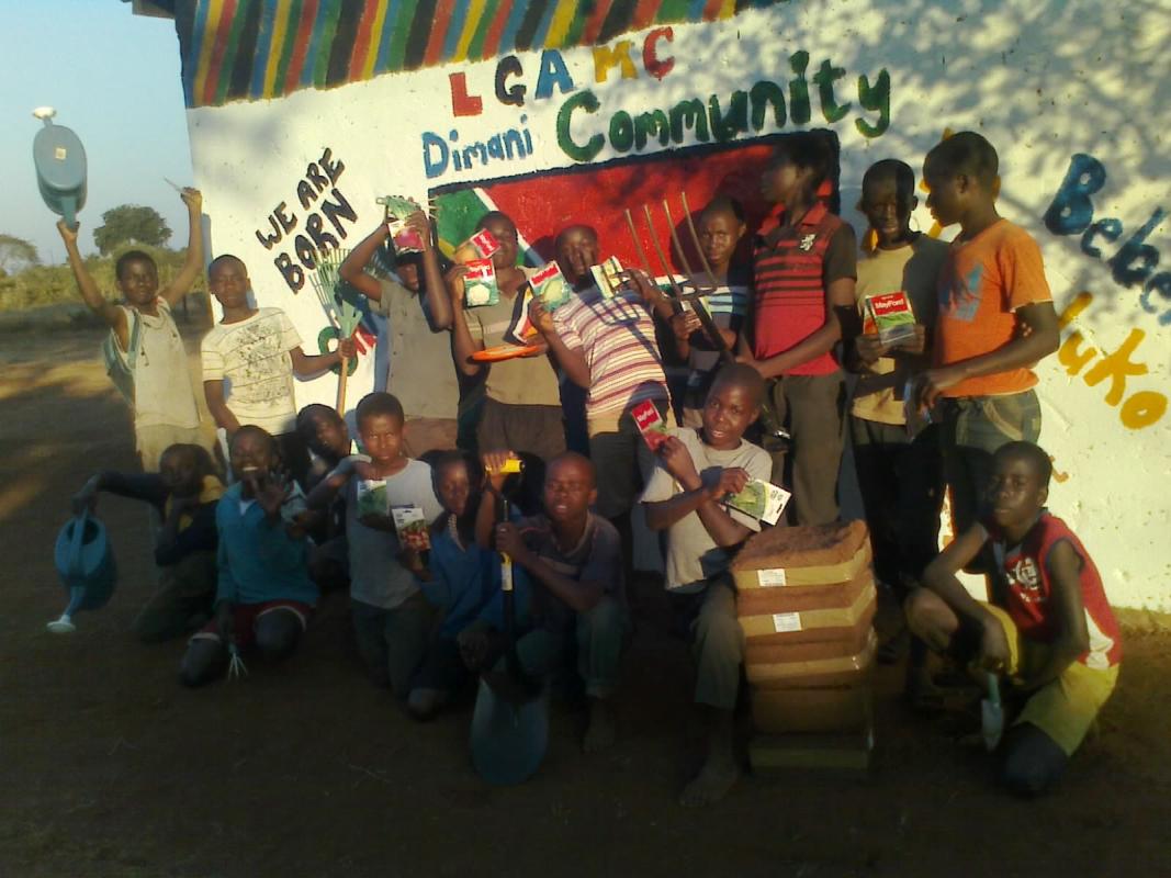 Alleviating hunger -Dimani Scout Group 