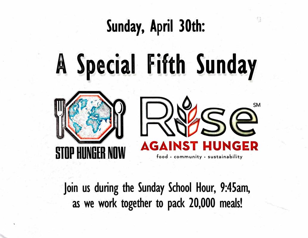 Rise Against Hunger - Christ United Methodist Church Franklin TN