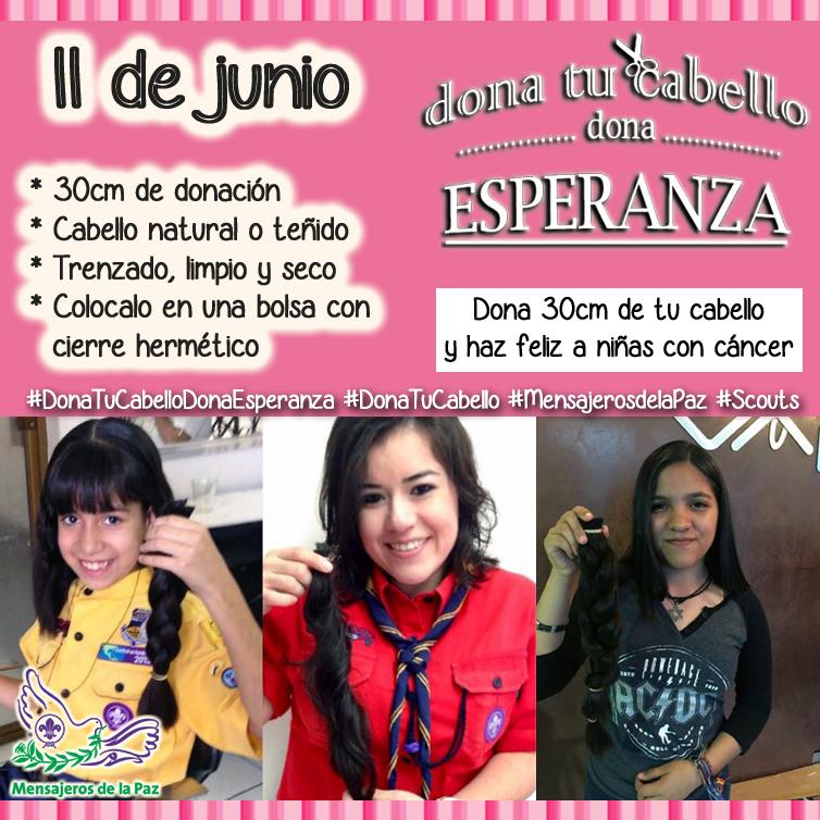 Dona tu cabello, dona esperanza 2016