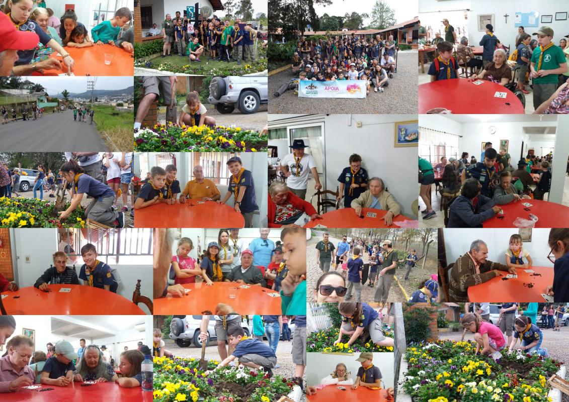 Visita ao Asilo de Rio do Sul