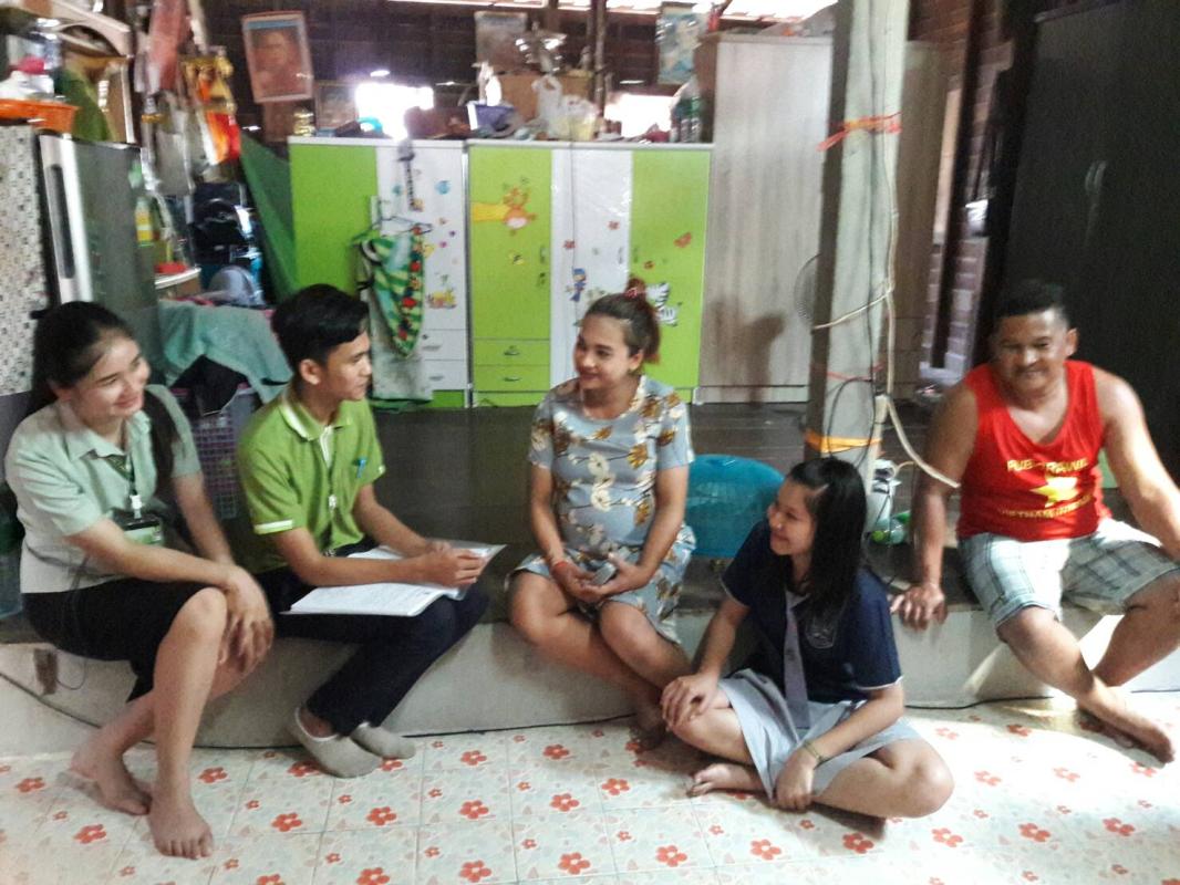 เยี่ยมบ้านนักเรียนและพบผู้ปกครอง