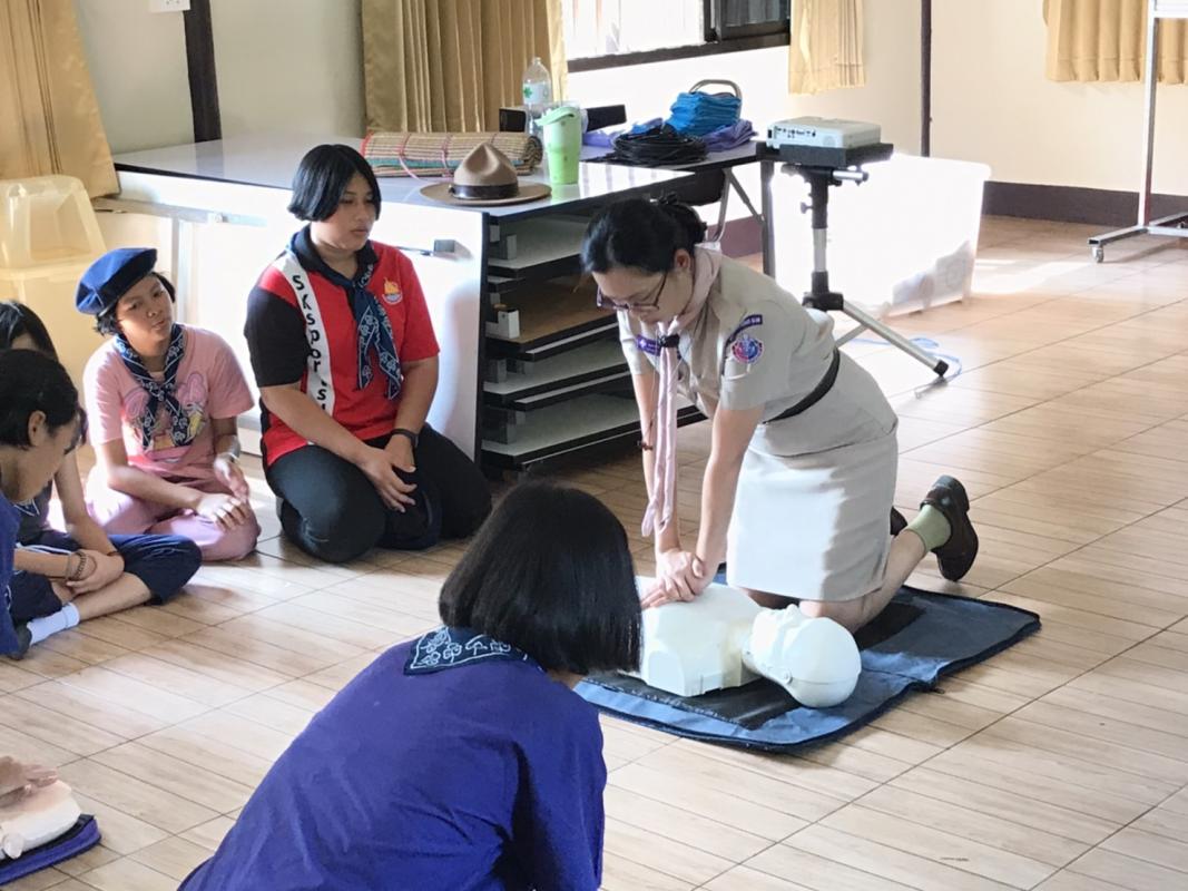 อบรมปฐมพยาบาลเบื้องต้น