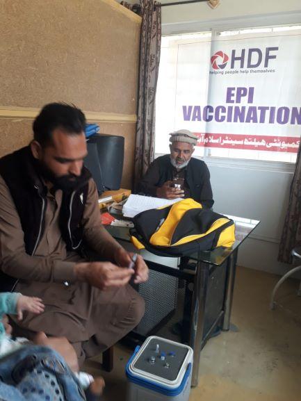 EPI vaccination camp 
