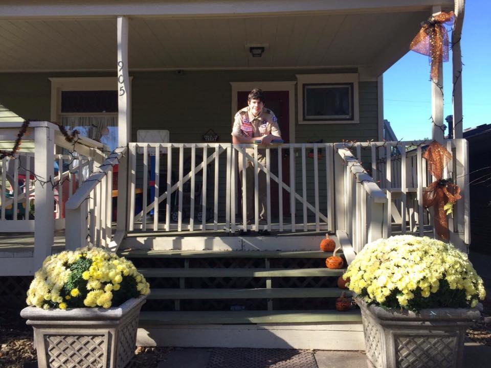 John Ulysses Anderson Eagle Scout Project Help Homeless