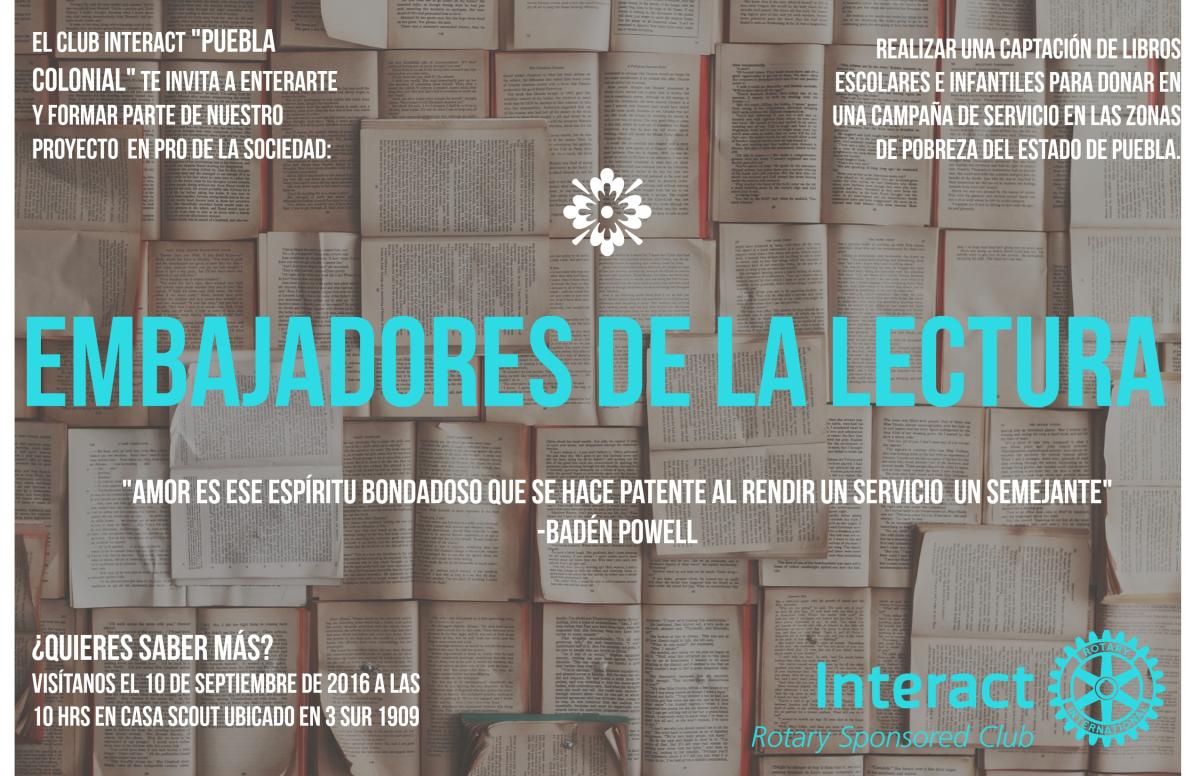 EMBAJADORES DE LA LECTURA