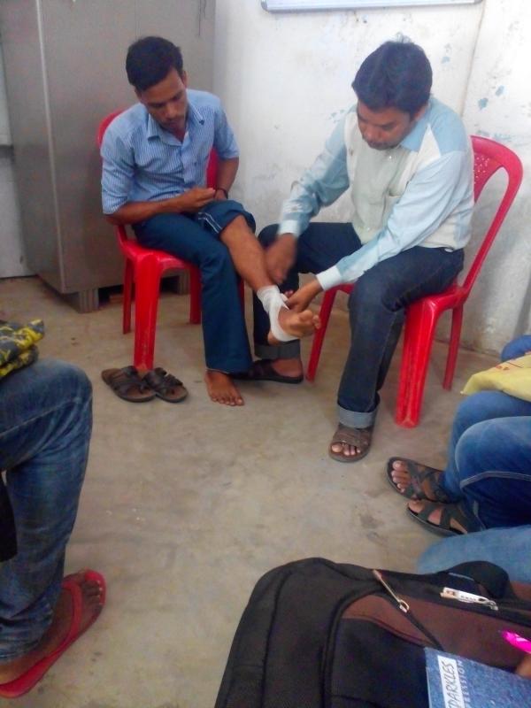 First Aid Training to the Drivers