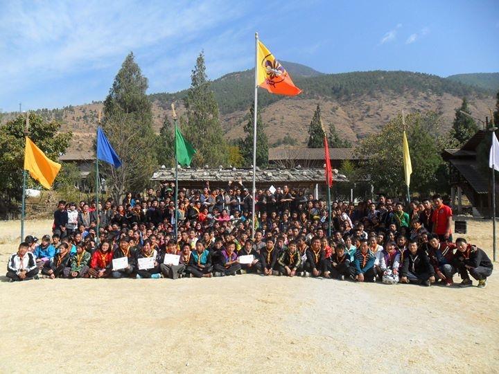 Fund Raising activity for Wangdue District Scout Association 