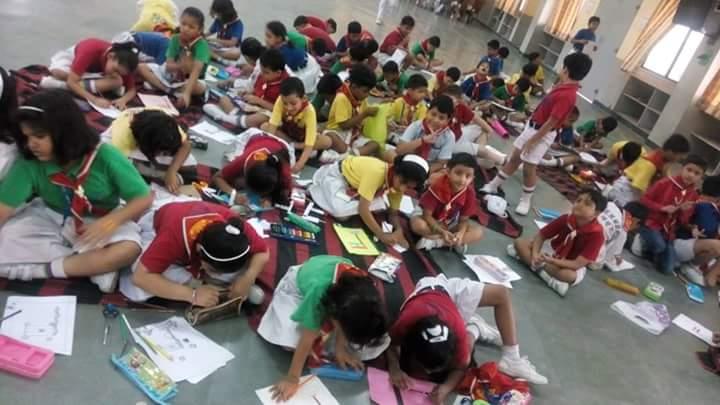 Drawing competition kids save environment 