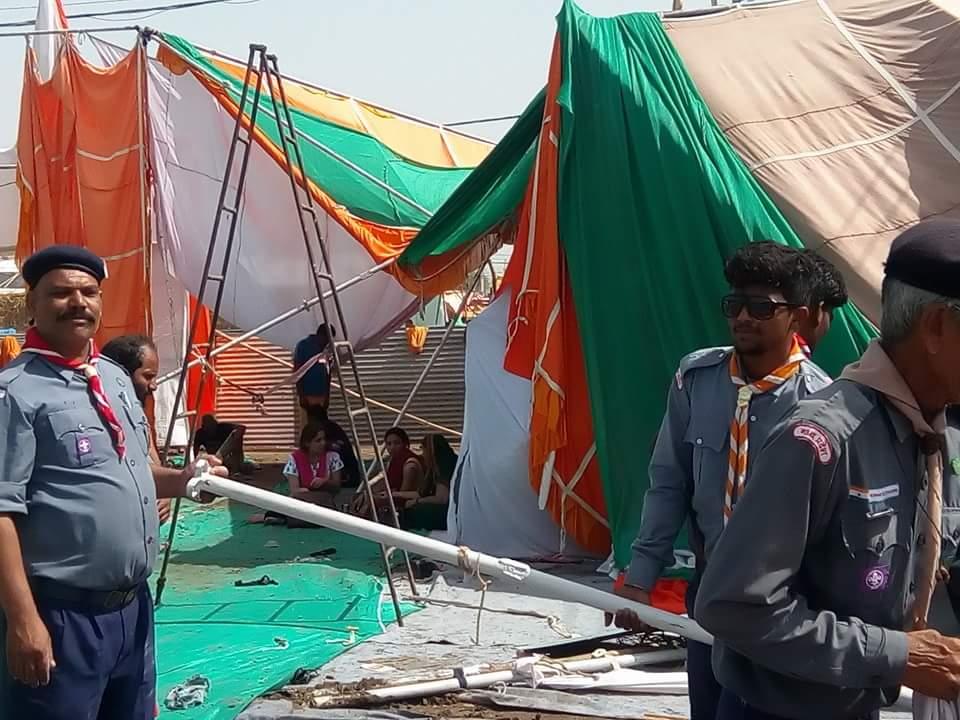 Service project  singhast ujjain