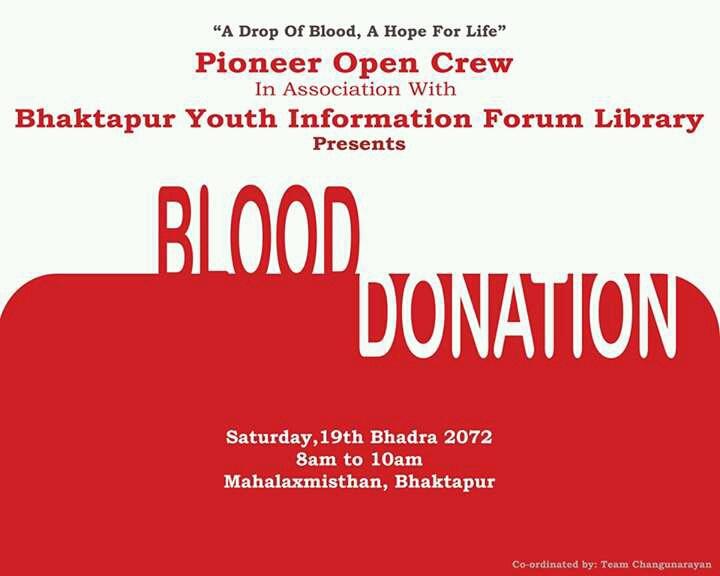 Blood donation