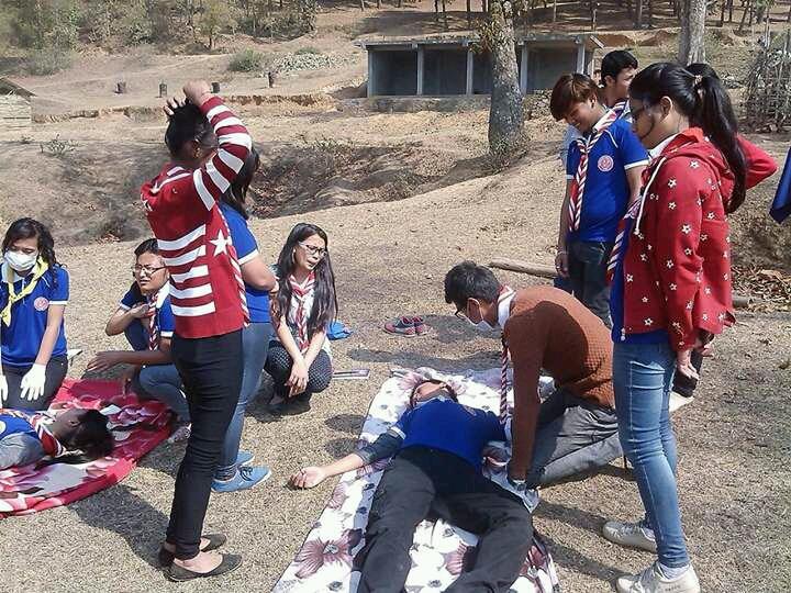 First aid training