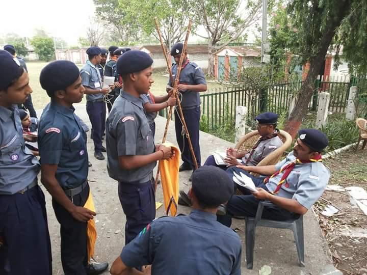 Rajya puraskar, Nipun rover scouts rovers rashtrapati testing camp.