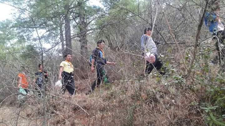 Hike and race 