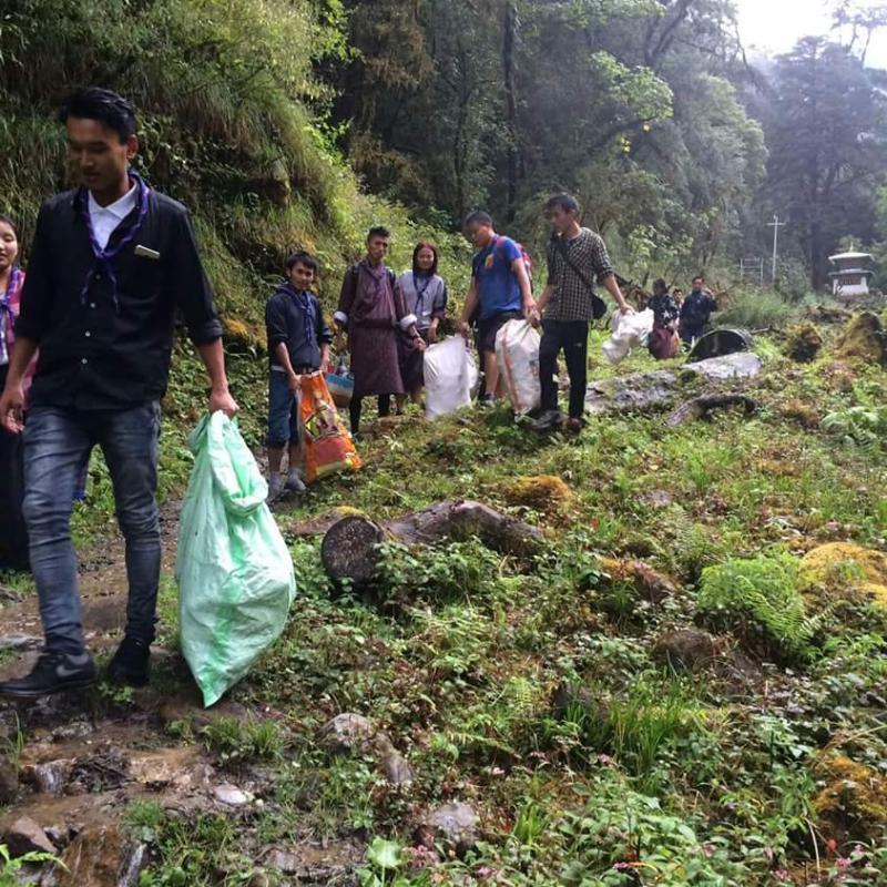 Cleaning Campaign at Chumphu ney 