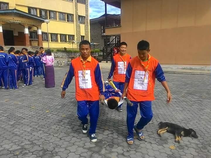 EARTHQUAKE MOCK DRILL