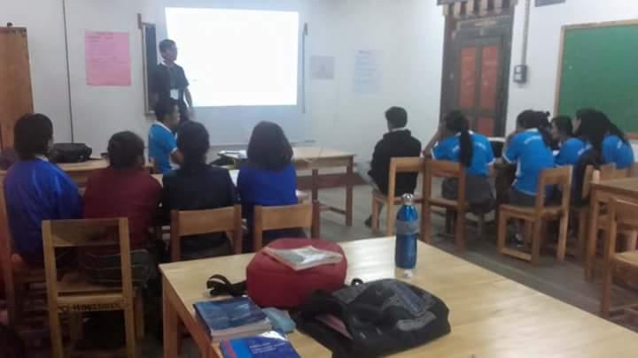 Advocacy Program for Beautification Club of Paro College Education.