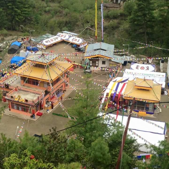Celebrating the re-incarnation of Dungse Thinley Rinpoche.