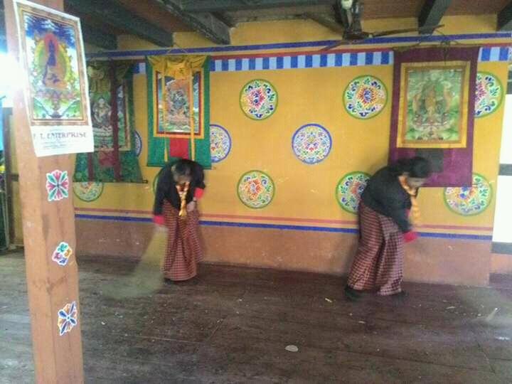 Cleaning of altar and prayer hall