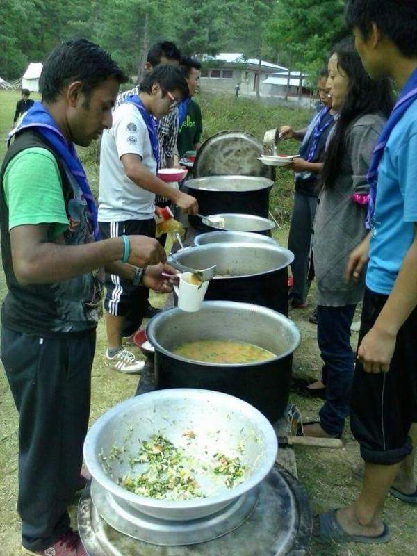Service to National Scout centre.