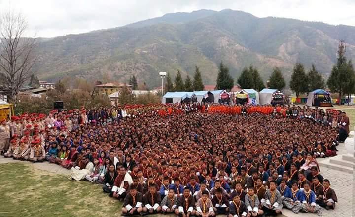 His majesty's birth day celebration.