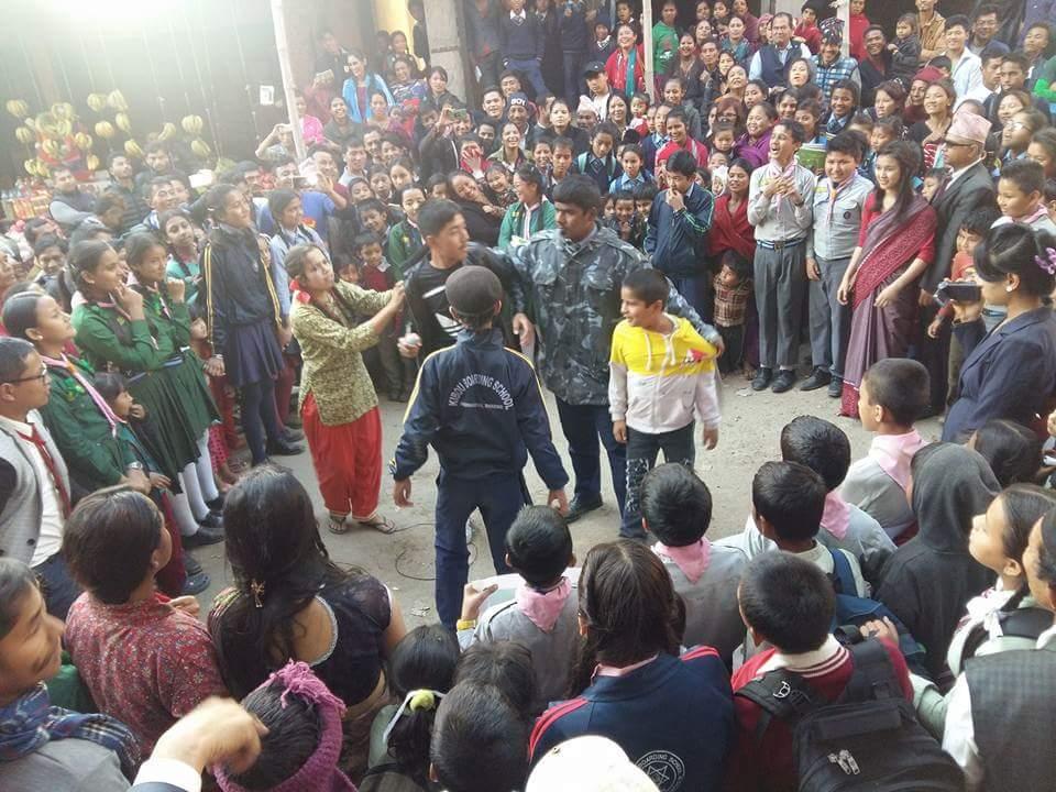Street Drama for awareness 
