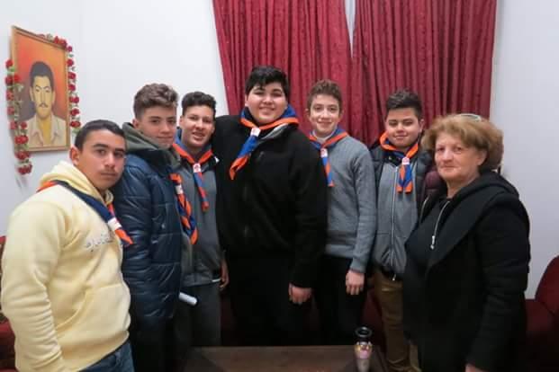 Bear patrol meets family of martyr