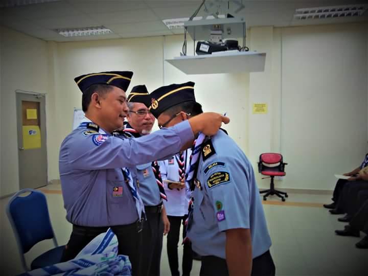 Penyampaian Skaff & Lencana MoP