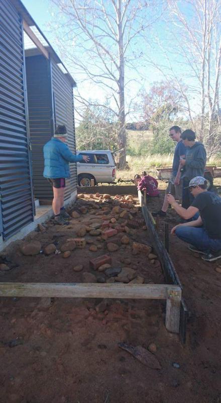 Service Camp to Clean Flood Damage