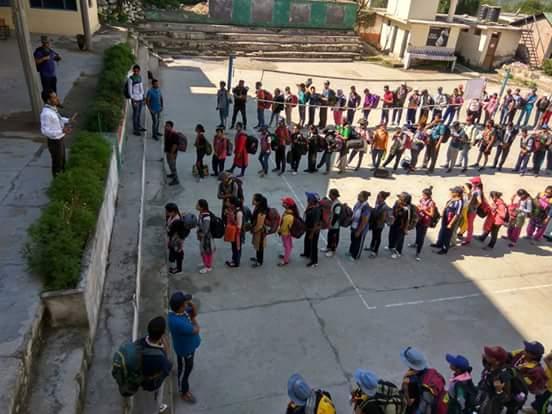 Gives service when the scouts are coming for trekking camp 