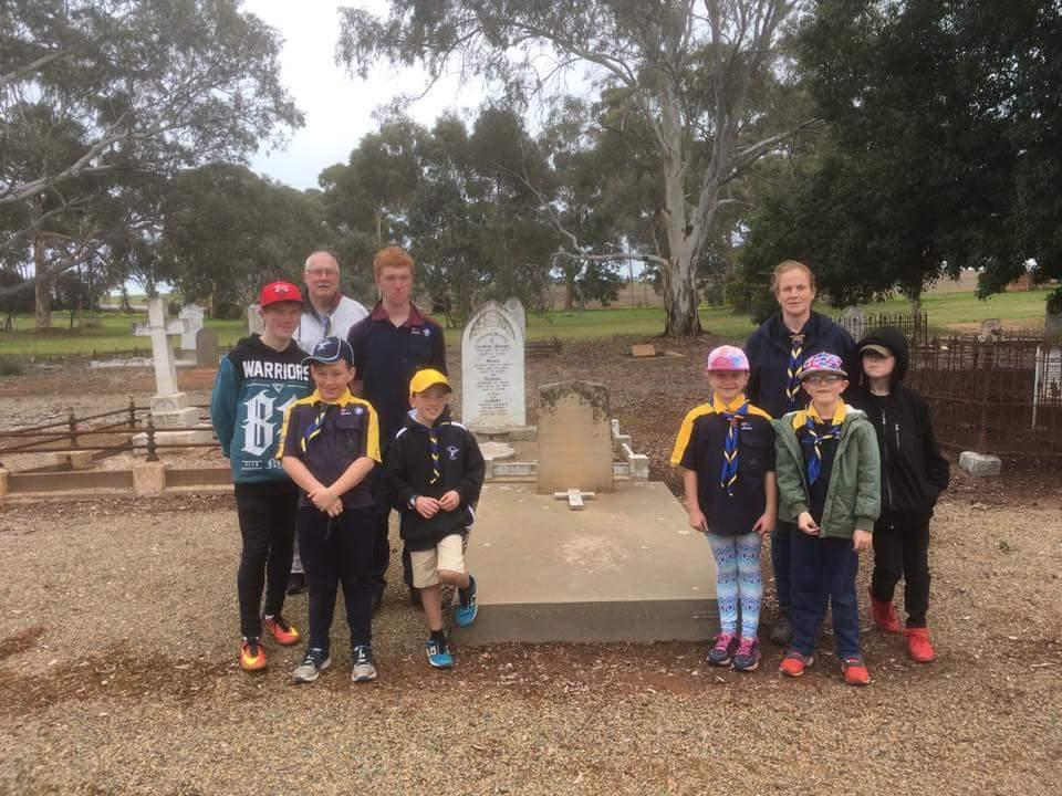 Cemetery clean up
