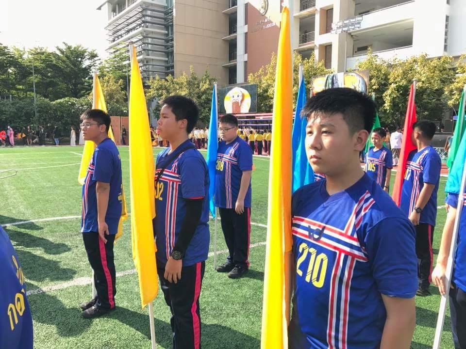 รณรงค์การรักษาสุขภาพ งานกีฬาสีโรงเรียนสาธิตมหาวิทยาลัยราชภัฏสวนสุนันทา