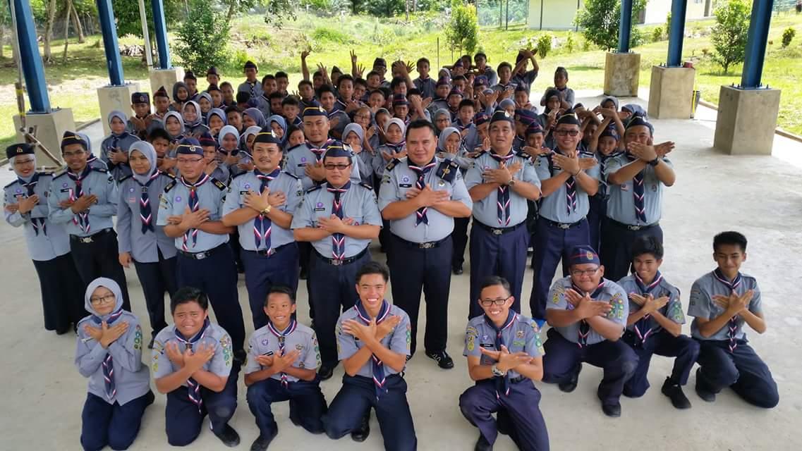 Skim lencana pengakap di Kem Sungai Paoh,Sarikei