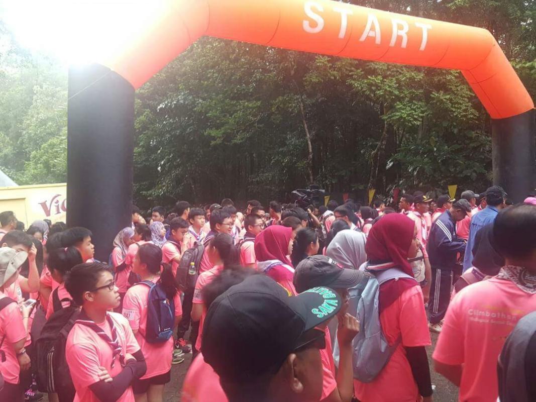 1st Sarawak Scout MoP Climbathon 2017