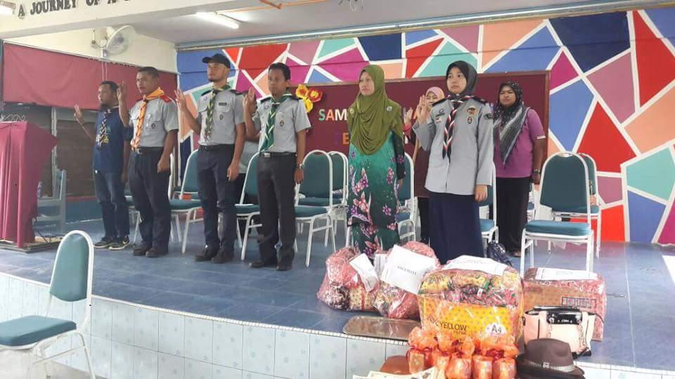 Perkhemahan ujian kemahiran lencana pkk SK Gua 2017