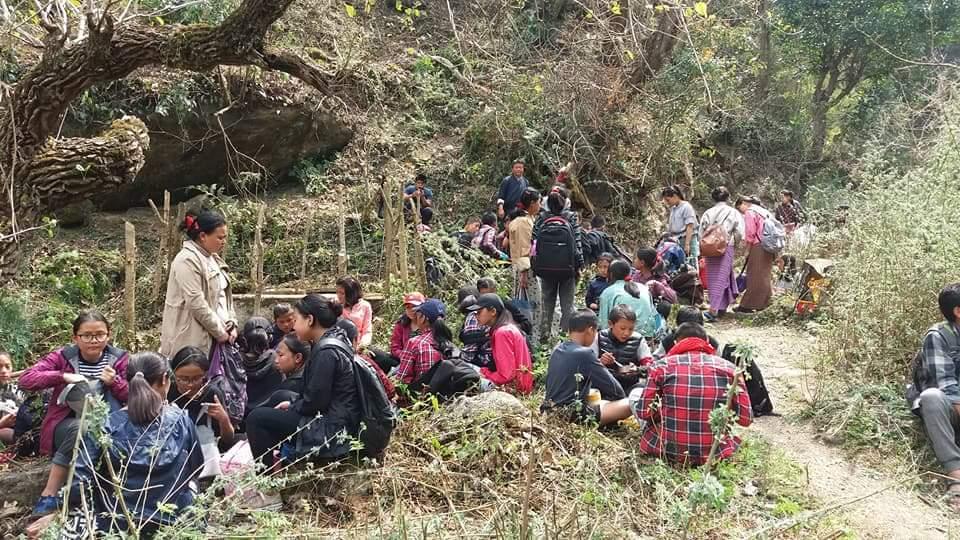 cleaning drinking water source