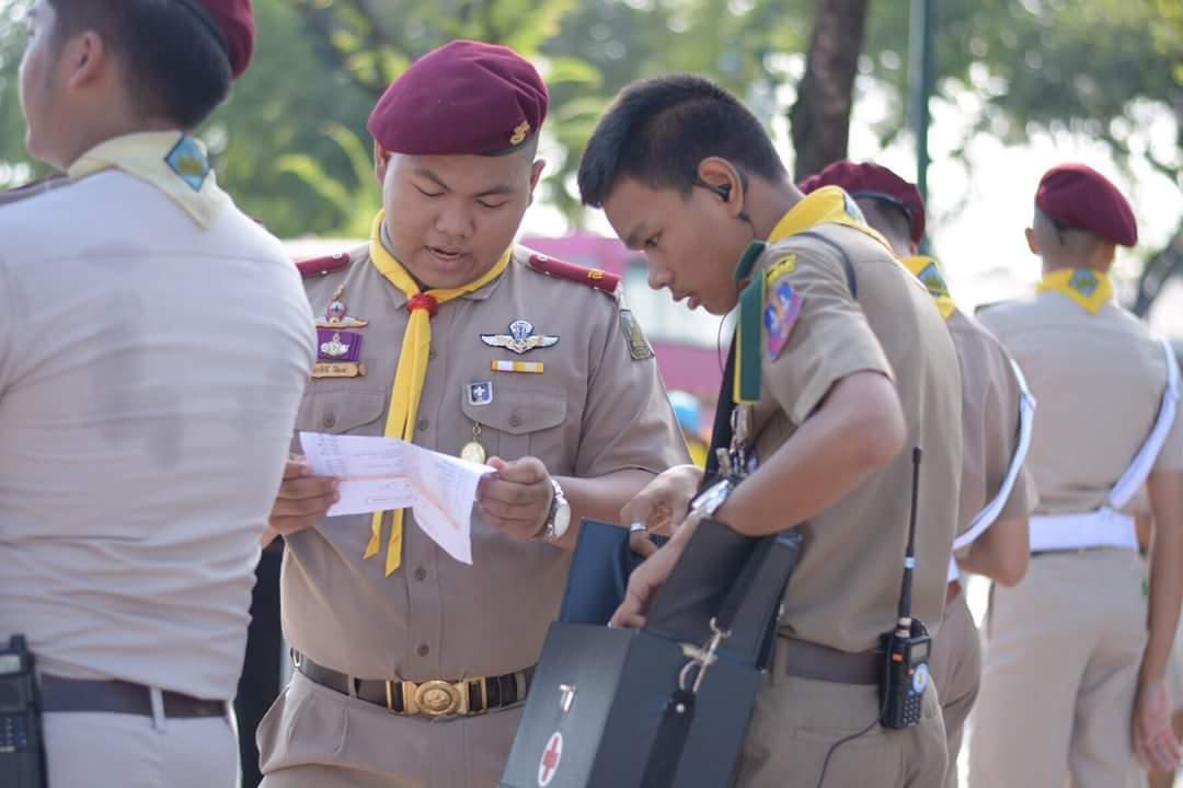 ดูแลและอำนวยความสะดวกแก่ประชาชน ในงานวันพืชมงคล จรดพระนังคัล แรกนาขวัญ